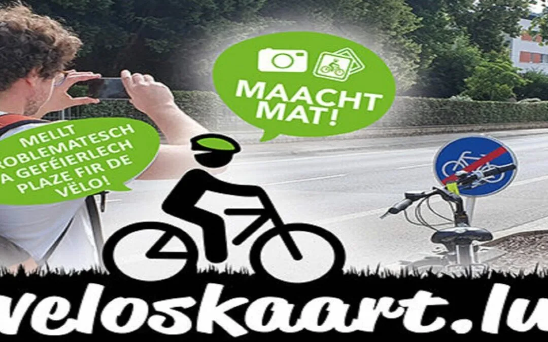 Le nouveau projet veloskaart.lu du Méco