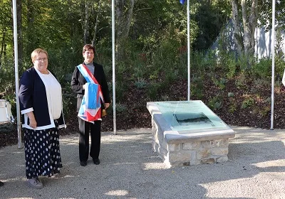 Inauguration du monument “Am Wëllemslach”