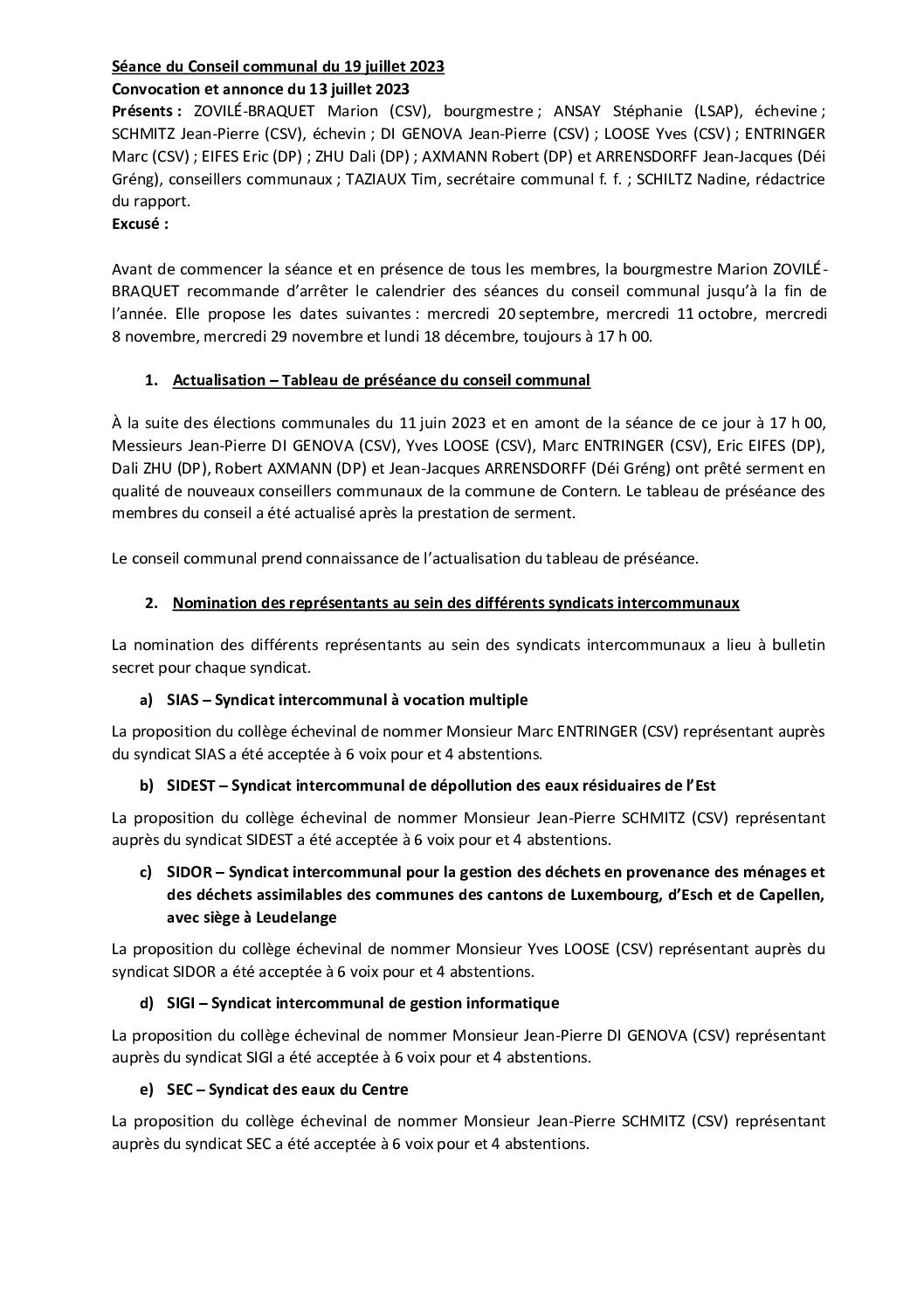 2023-07-19-Rapport-du-Conseil-communal