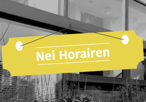 Nouveaux horaires àpd 15.09.2025