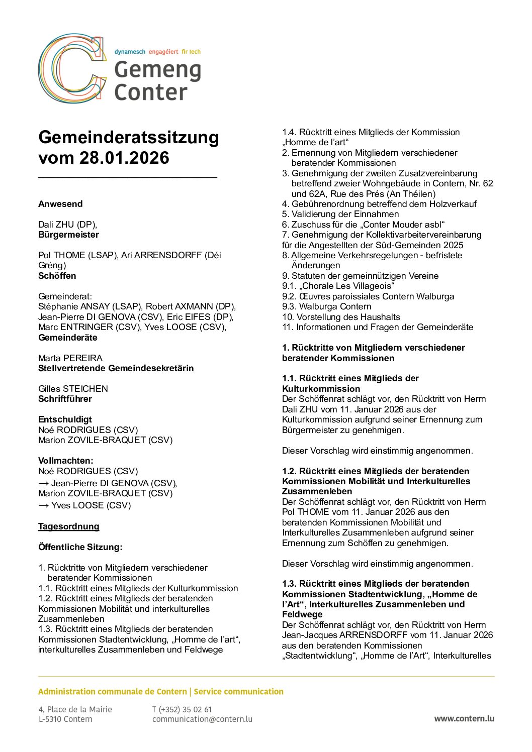 26 01 28 Rapport CC DE