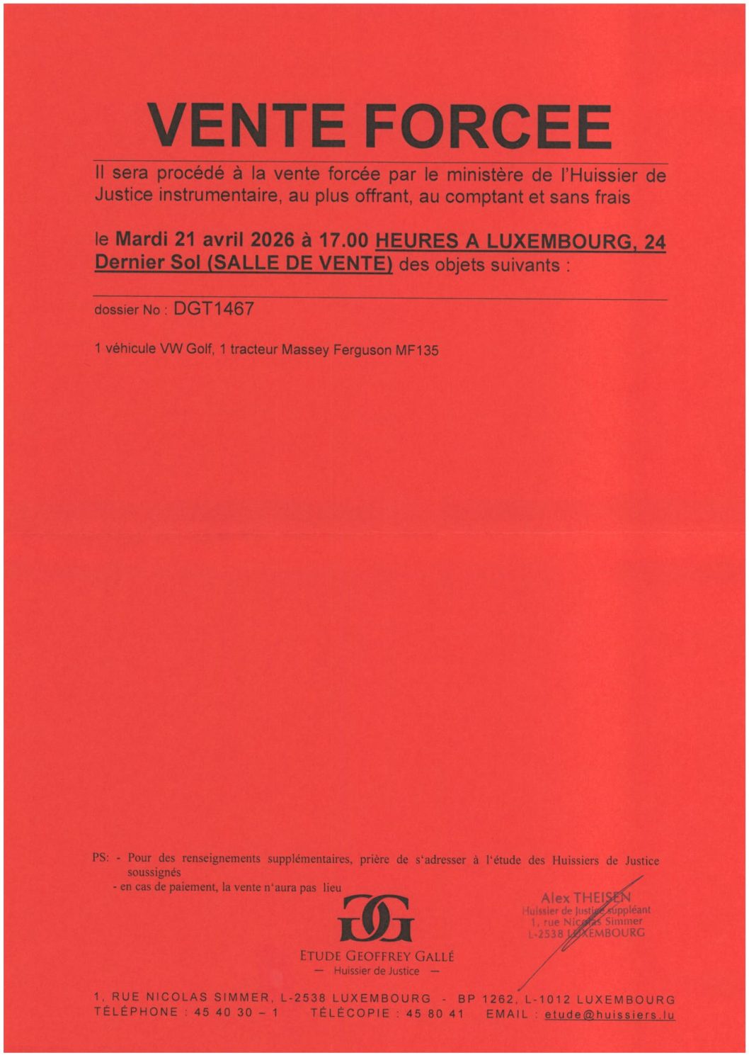 26 04 15 Vente forcée