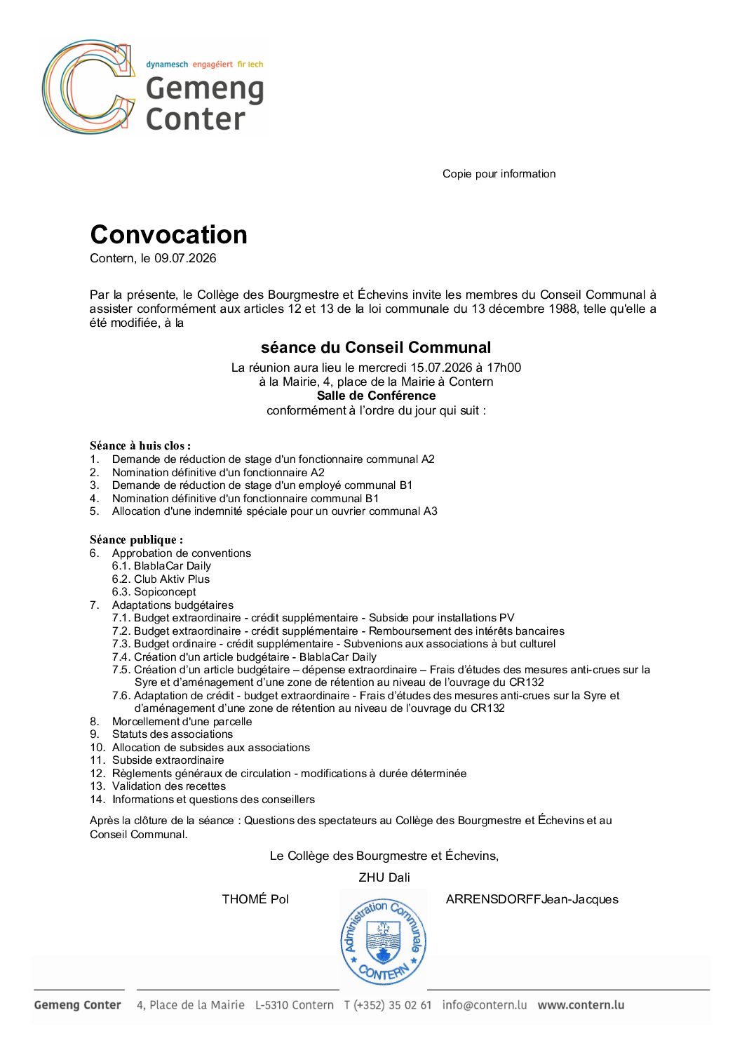 20260715 Convocation CC