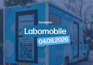 Annulation : Labomobile du 04.08.2026